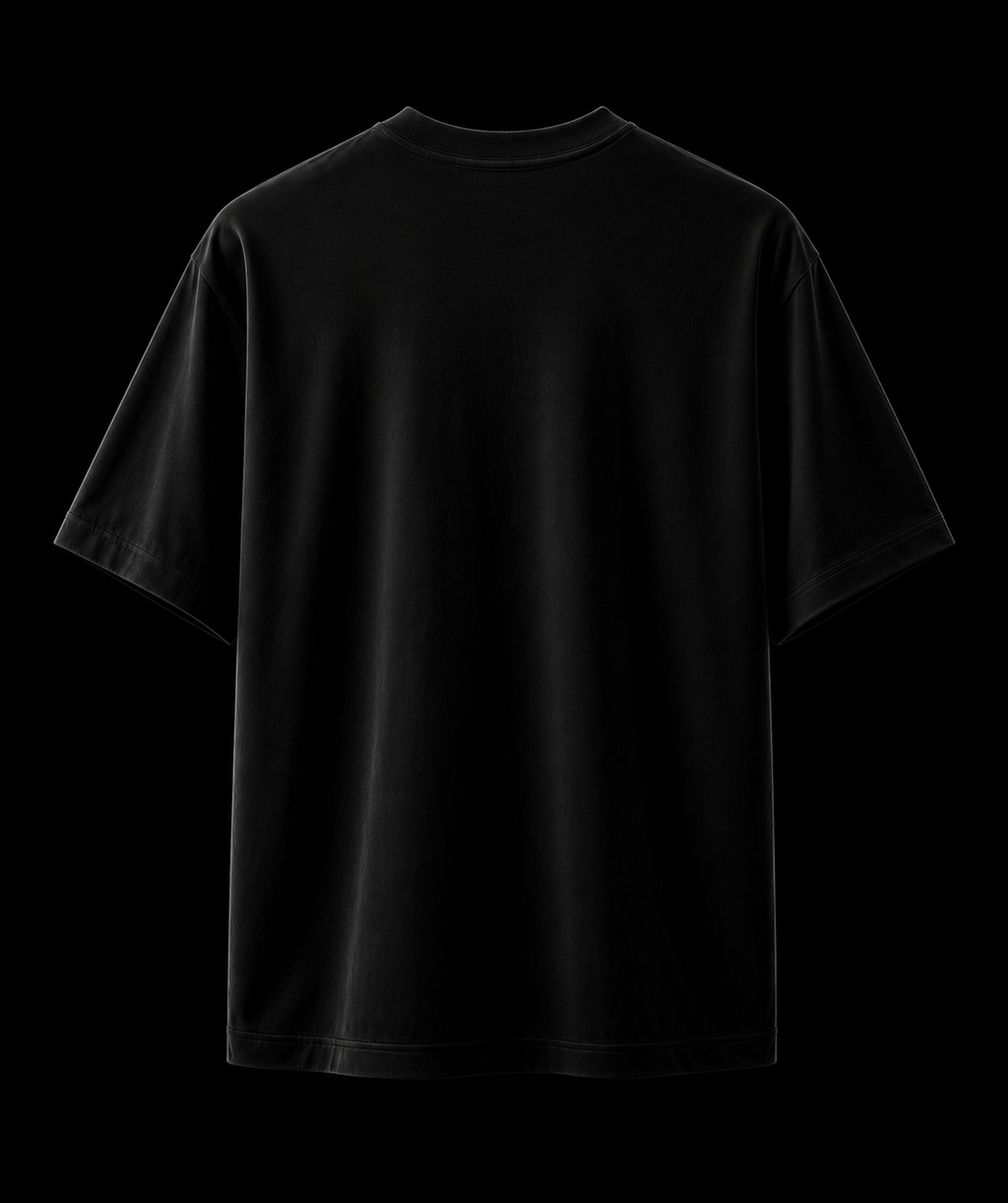 BLACKED-OUT RELAXED FIT TEE