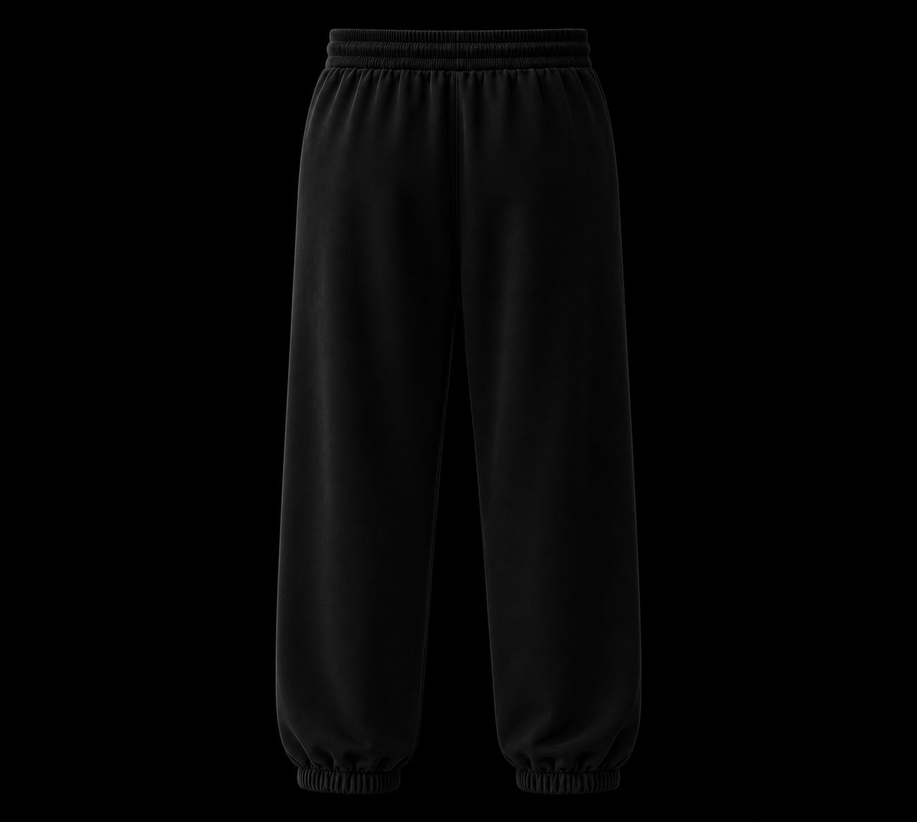 BLACKED-OUT RELAXED FIT TROUSER